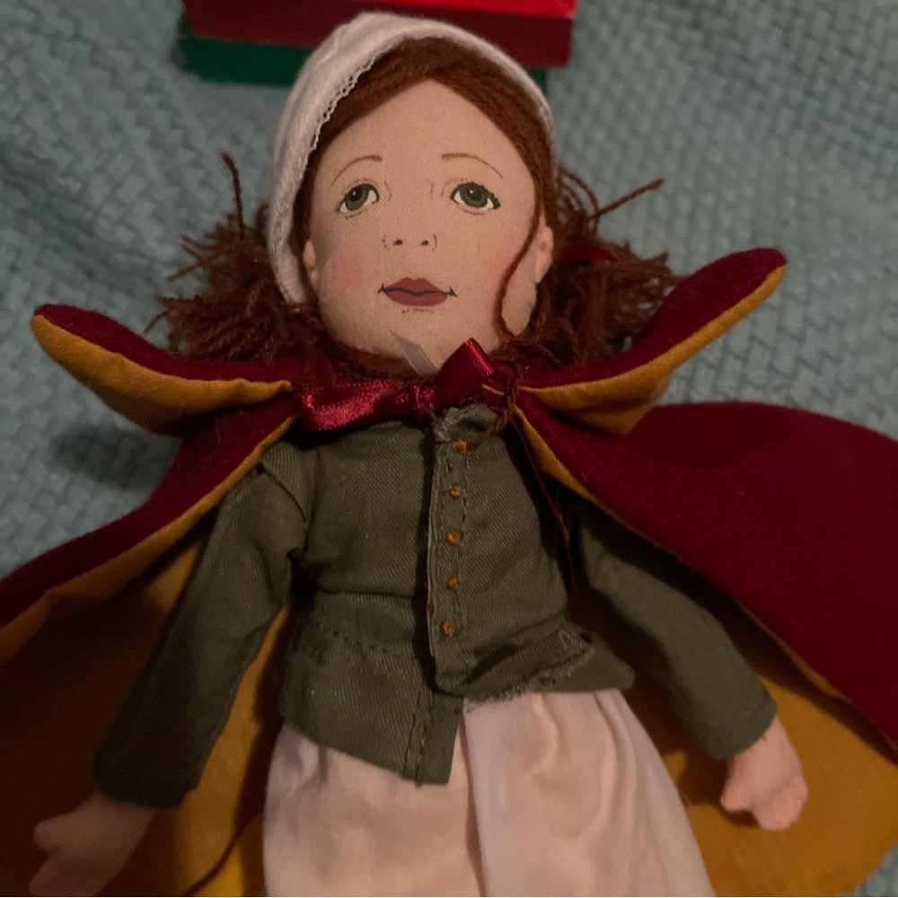 Sarah A Pilgrim Doll From Plymouth Girl Plush Colonial Plimoth Plantation